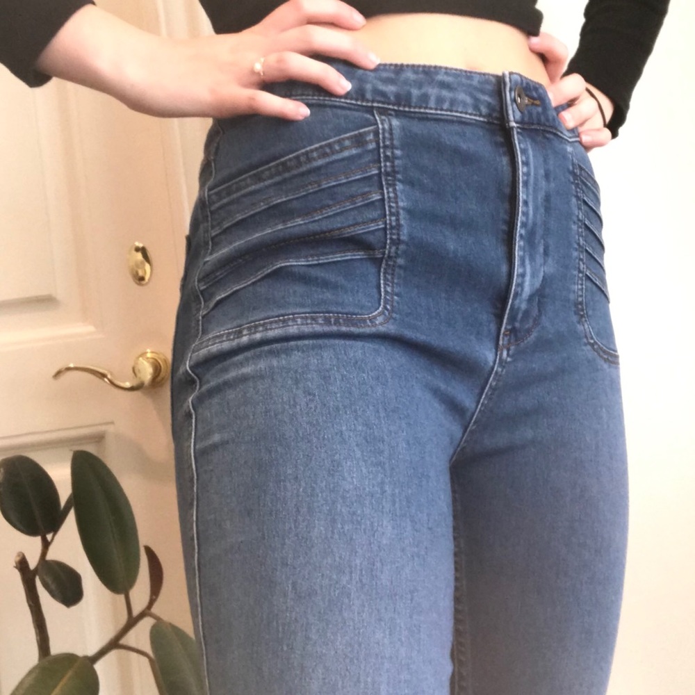 free people jeans 🌿